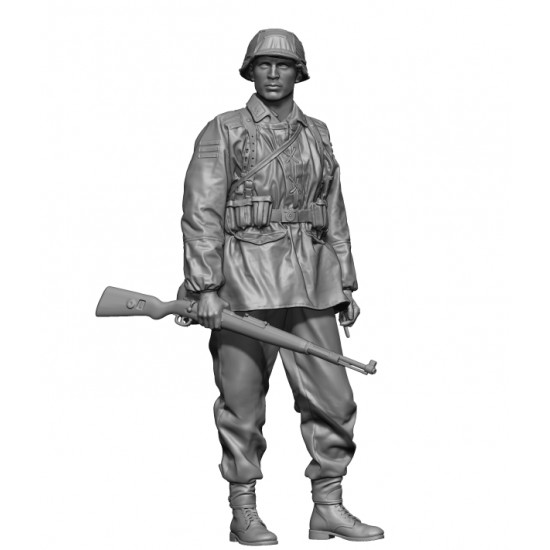 Isometric Rifleman Model 1/35 WWII German Rifleman H3 Models HS35019