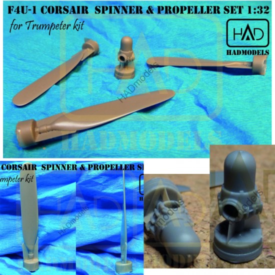 1/32 F-4U1 Corsair Spinner and Propeller set for Trumpeter kits