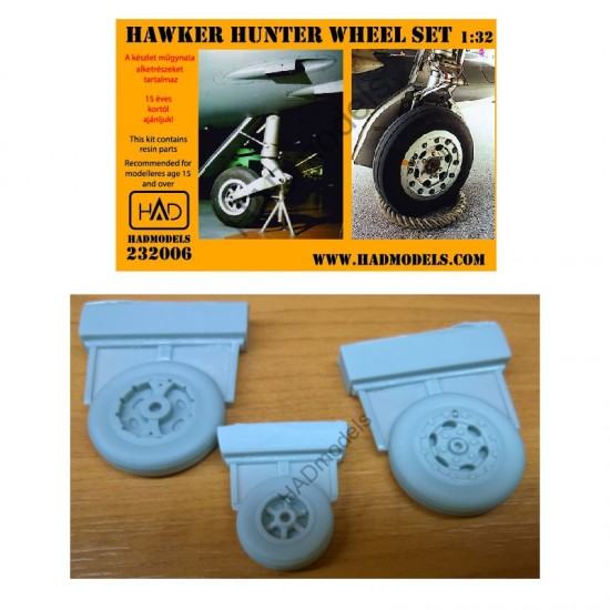 1/32 Hawker Hunter Wheel set