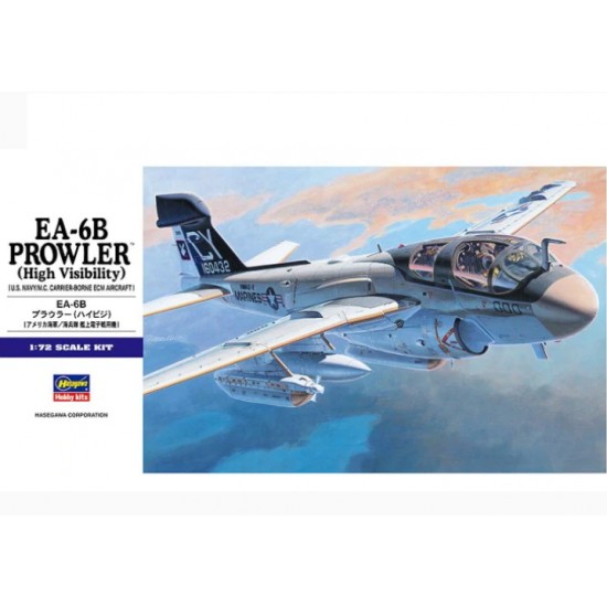 1/72 USN/MC Carrier Borne ECM Grumman EA-6B Prowler (High Visibility)