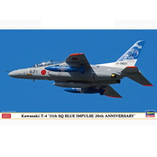 1/72 Kawasaki T-4 11th SQ Blue Impulse 20th Anniversary