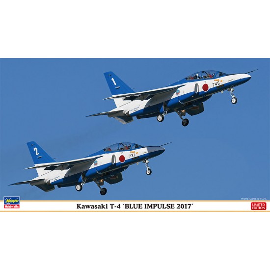 1/72 Kawasaki T-4 Blue Impulse 2017