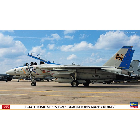1/72 F-14D Tomcat "VF-213 Blacklions Last Cruise"