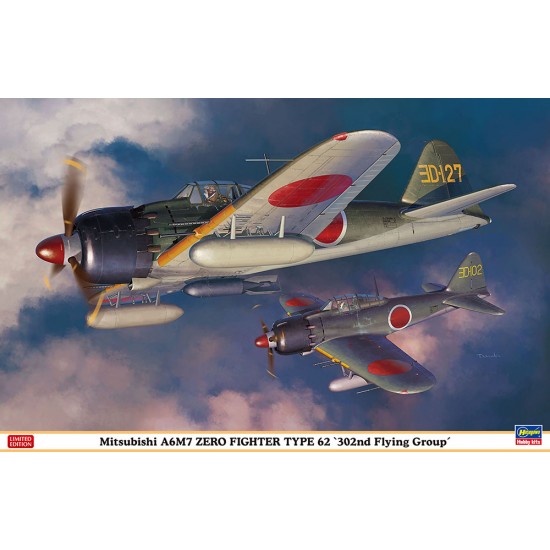 1/32 IJN Mitsubishi A6M7 Zero Fighter Type 62 "302nd Flying Group" 