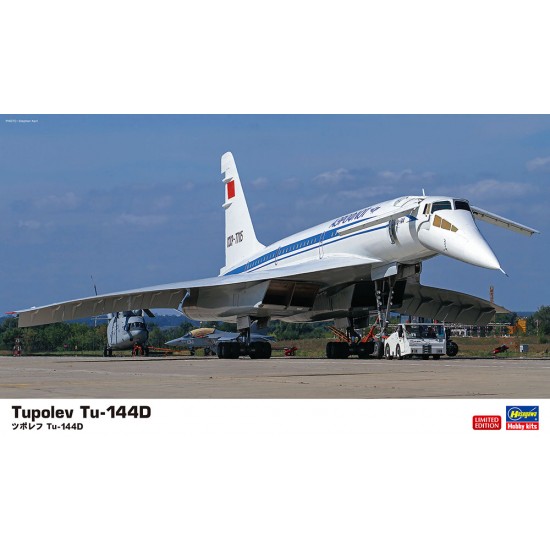 1/144 Tupolev Tu-144D Supersonic Airliner