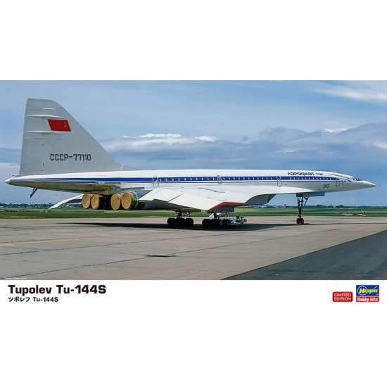 1/144 Tupolev Tu-144S Supersonic Airliner