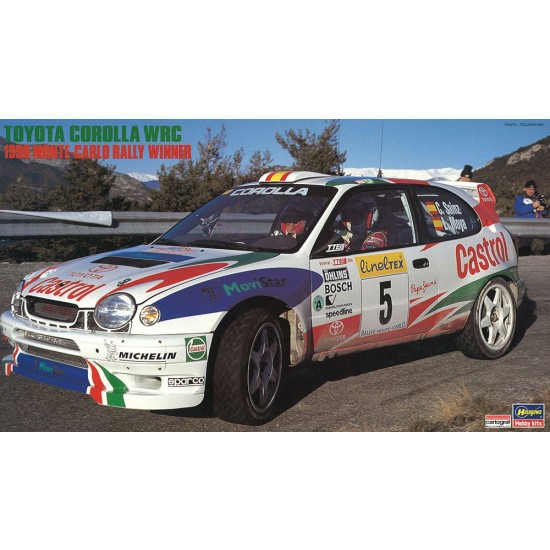 1/24 Toyota Corolla WRC 1998 Monte Carlo Rally Winner