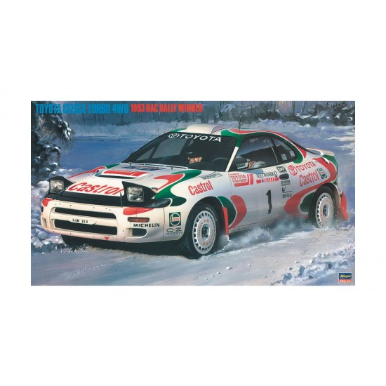 1/24 Toyota Celica Turbo 4WD 1993 RAC Rally Winner
