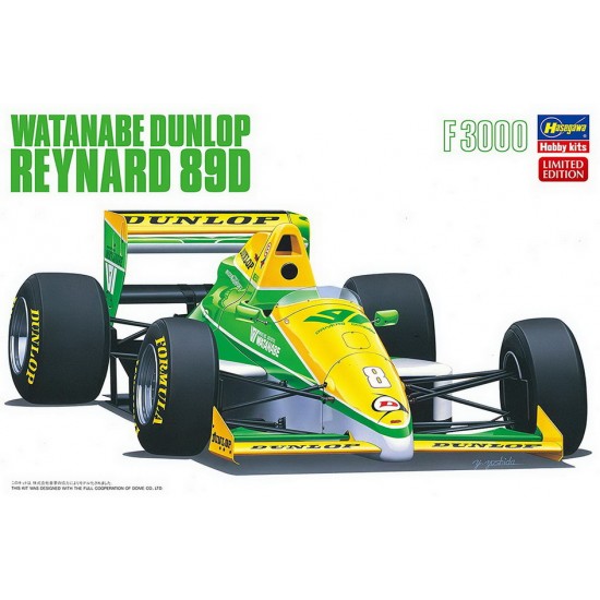 1/24 Watanabe Dunlop Reynard 89D F3000