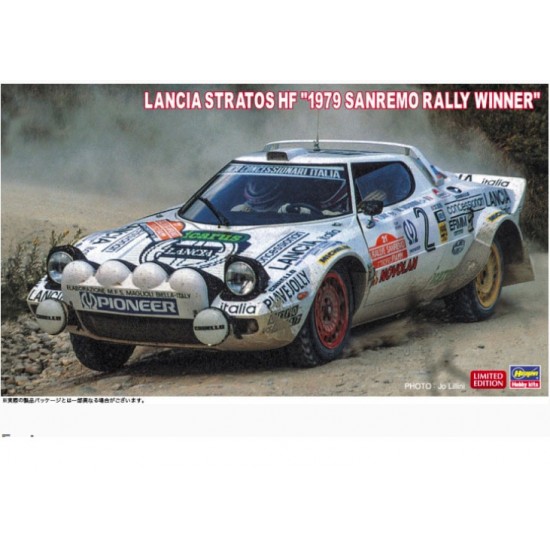 1/24 Lancia Stratos HF 1979 Sanremo Rally Winner