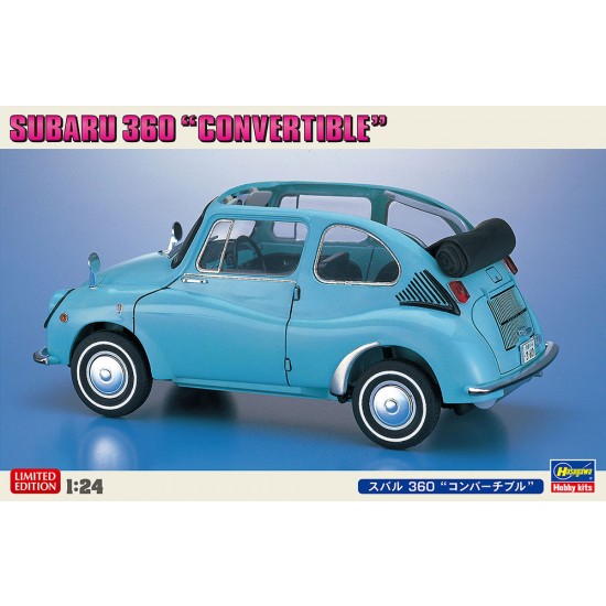 1/24 Japanese Vintage Car Subaru 360 Convertible