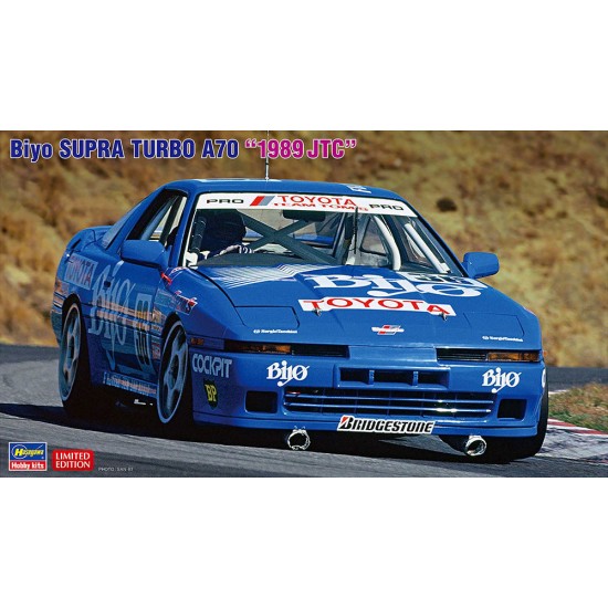 1/24 Japanese Race Car Biyo Supra Turbo A70 "1989 JTC"