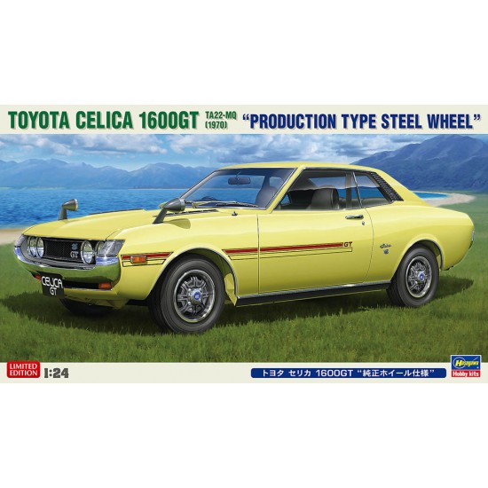 1/24 Toyota Celica 1600GT 'Production Type Steel Wheel'