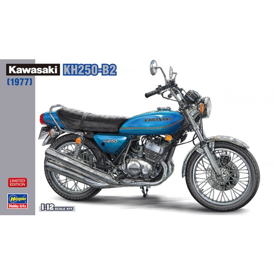 1/12 Japanese Vintage Motorcycle Kawasaki KH250-B2