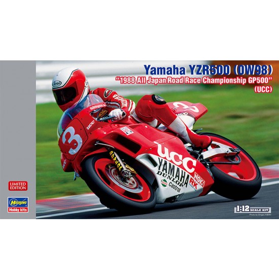 1/12 Japanese Motorcycle Yamaha YZR500 (0W98) 1988 All Japan Road Race Championship GP500