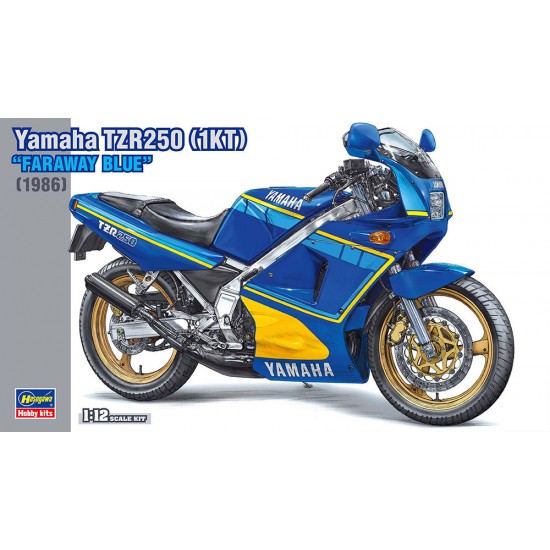 1/12 Japanese Motorcycle Yamaha Tzr250 (1kt) "Faraway Blue"