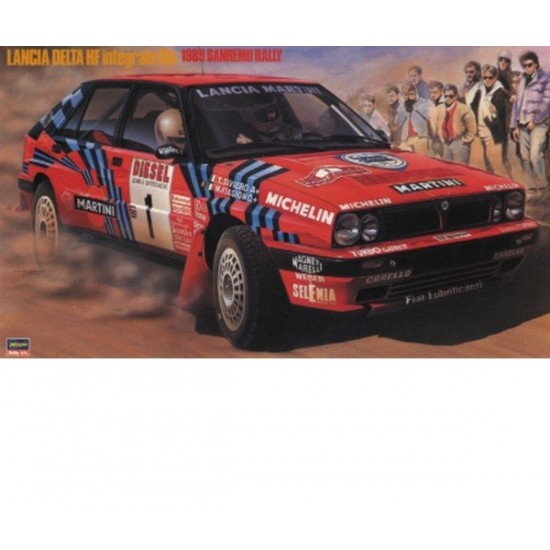 1/24 Lancia Delta HF Integrale 16V Sanremo Rally 1989