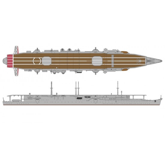 1/700 Japanese Navy Aircraft Carrier Shoho [Hyper Detail]