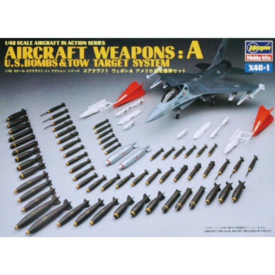 1/48 Aircraft Weapons A - US Bombs & Tow Target System