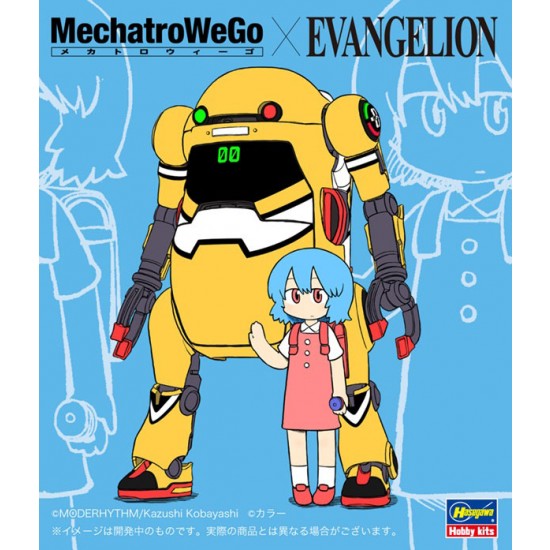 1/20 Japanese Mechatrobot 20 Mechatrowego Eva Collab Series Vol 1 Zerogouki+ Rei Ayanami