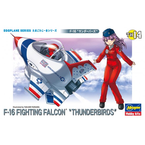 Egg Plane Series Vol.14 - F-16 Fighting Falcon Thunderbirds