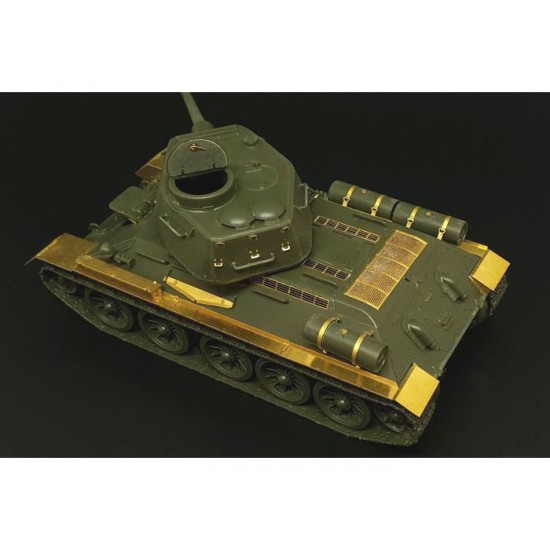 1/48 T-34-85 Medium Tank Detail Set for Tamiya kits