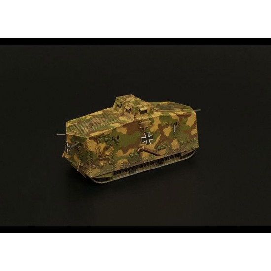 1/120 TT Scale WWI German A7V Tank Resin Kit