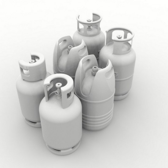 1/35 Gas Cylinder (6pcs)
