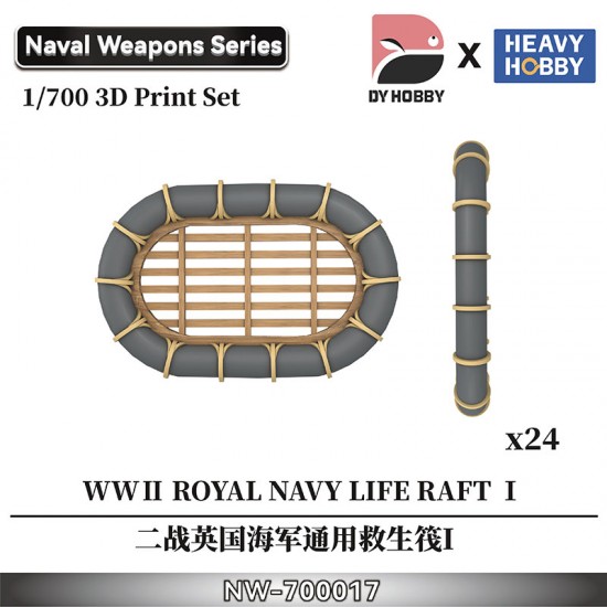 1/700 WWII Royal Navy Life Raft I