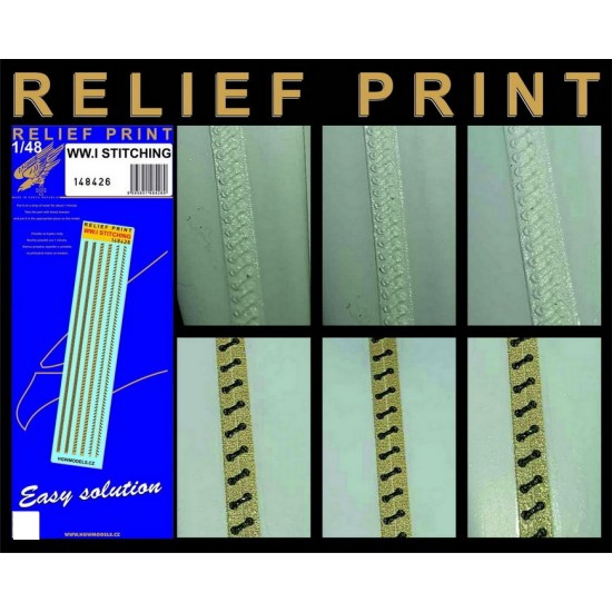 1/48 WWI Stitching Relief Print set