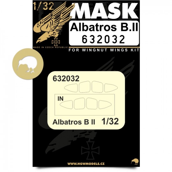 1/32 Albatros B.II Paint Masks for Wingnut Wings kit