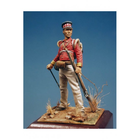 54mm Scale 91th Reg, Reserve Battalion - British Soldier in South Africa 1846