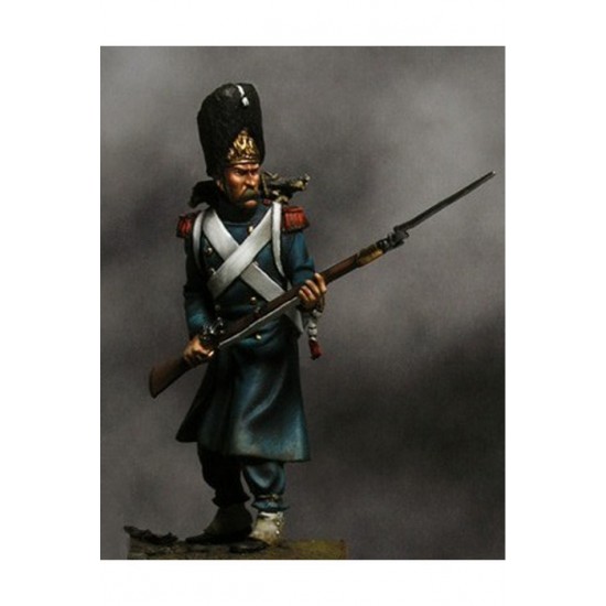 54mm Scale French Imperial Guard Grenadier 1812 (metal figure)