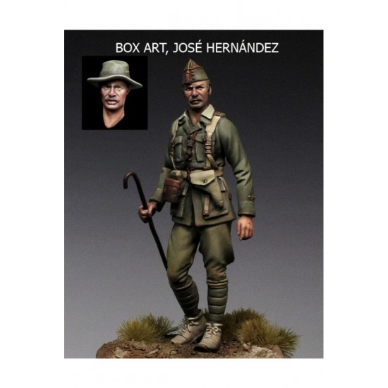 54mm Scale Spanish Legion Tercio de Extranjeros Officer 1921 (metal 54mm Scale Spanish Legion Tercio de Extranjeros Officer 1921 (metal