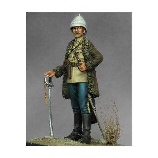 54mm Scale 10th Hussars, Afghanistan 1879 (metal figure)