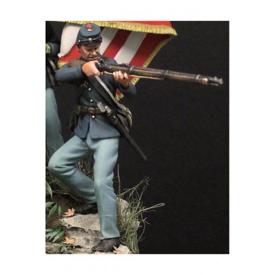 54mm Scale Union Soldier 1863 (metal figure)