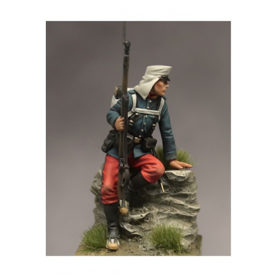 54mm Scale Reg. Malaga, Melilla 1888 (metal figure)