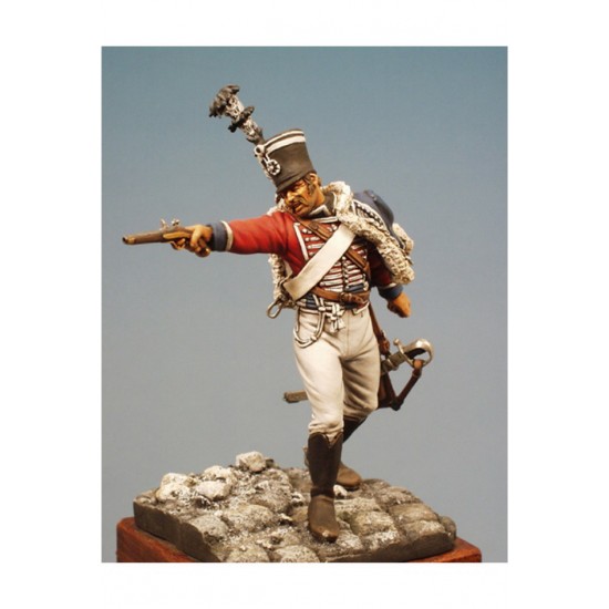 54mm Scale Prusian Hussar, 2th reg Rudorff 1806