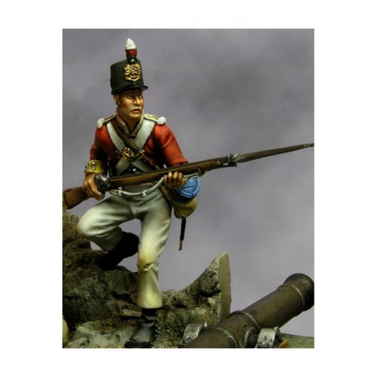 54mm Scale British Soldier, 88th, Badajoz 1812