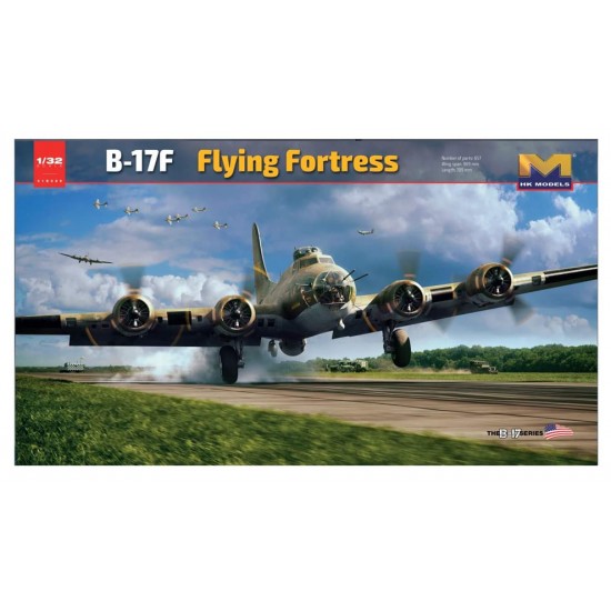 1/32 Boeing B17F Flying Fortress Heavy Bomber