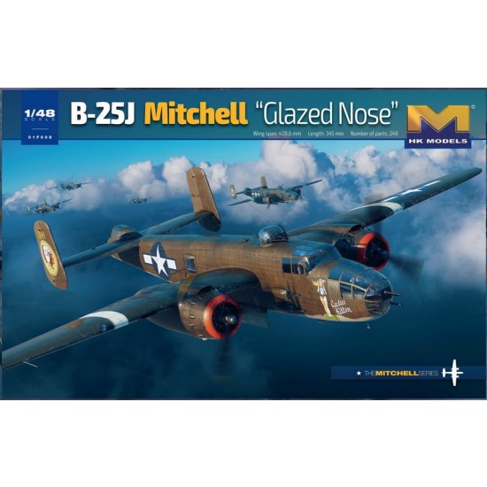 1/48 B-25J Mitchell "Glazed Nose" Medium Bomber