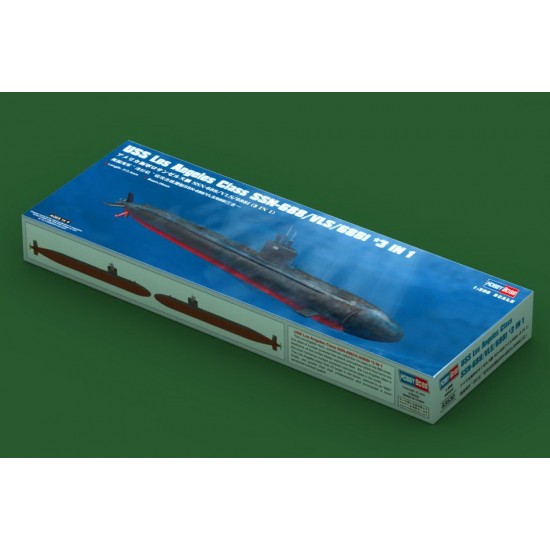 1/350 USS Los Angeles Class SSN-688/VLS/688I *3in1 Submarine