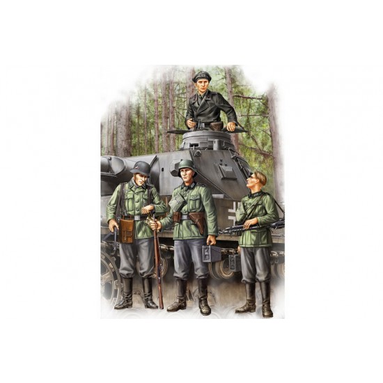 1/35 German Early Infantry Set Vol.1 (4 figures)