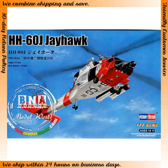 1/72 HH-60J Jay Hawk Helicopter