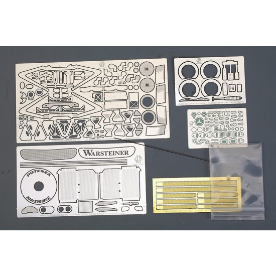 1/24 Mercedes-Benz CLK-GTR Detail Set for Tamiya kits (PE + Metal parts + Resin)