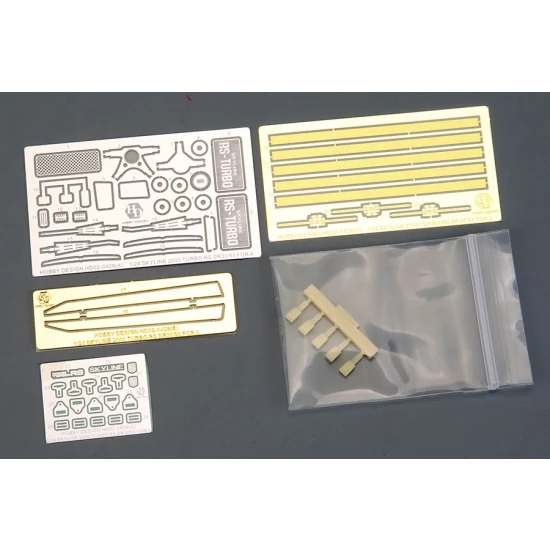 1:24 Skyline 2000 Turbo RS DR30'83 Detail Set for Aoshima kits