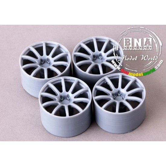 1/24 19inch Wheels ADVAN RS-D (Resin & Metal Parts) 