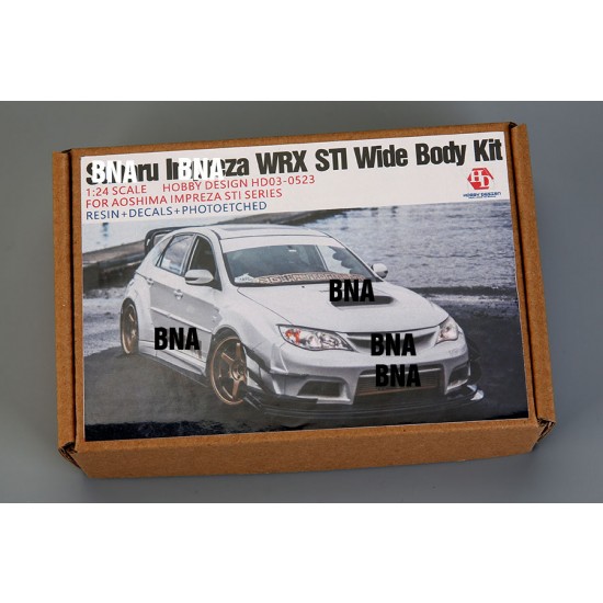 1/24 Subaru Impreza WRX STI Transkit for Aoshima Impreza STI Series kits