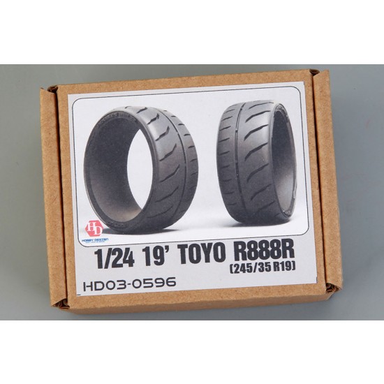 1/24 19' Toyo R888R (245/35 R19) Tyres