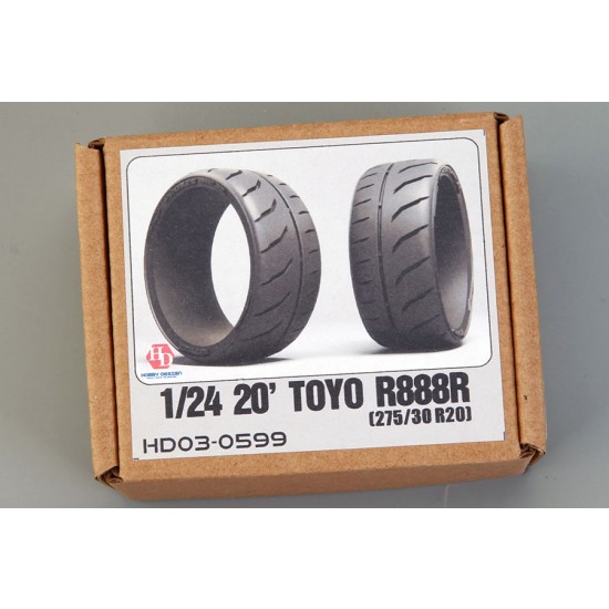 1/24 20' Toyo R888R (275/30 R20) Tyres